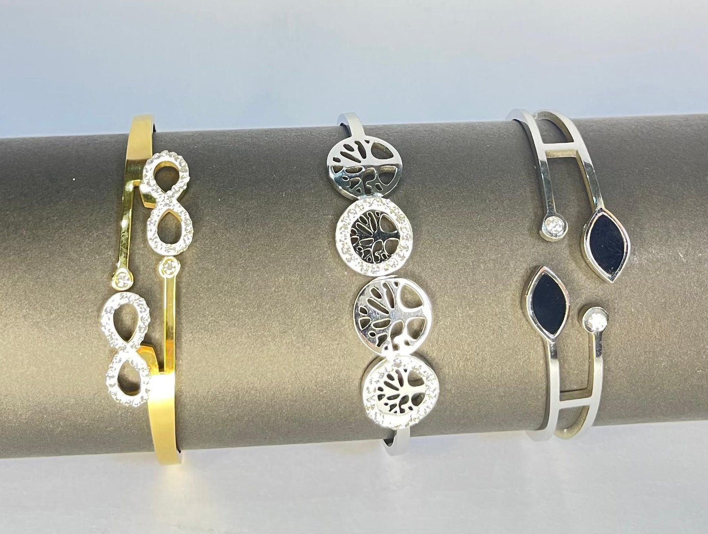Stainless Handcuff Pack of 3