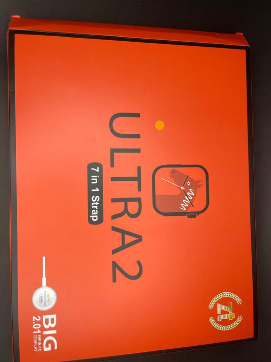 ULTRA 2 Smart Watch  (7 Straps + 1 Charger, 7-in-1 Set)