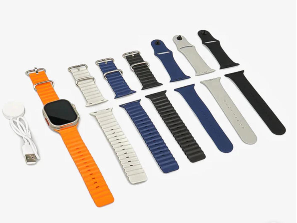 ULTRA 2 Smart Watch  (7 Straps + 1 Charger, 7-in-1 Set)